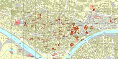 Карта Севіллі і ваколіцах